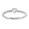 Natural Diamond | Heart | 3.5 x 3.2mm