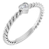Natural Diamond | Heart | 3.5 x 3.2mm