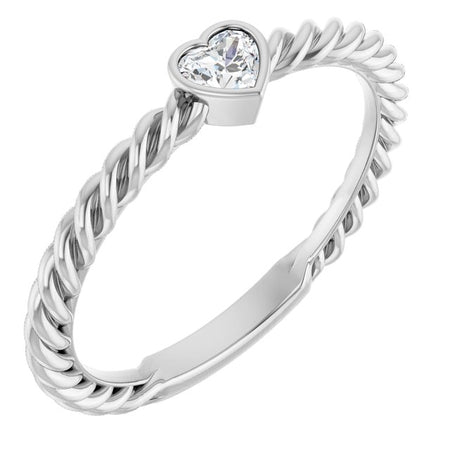 Natural Diamond | Heart | 3.5 x 3.2mm