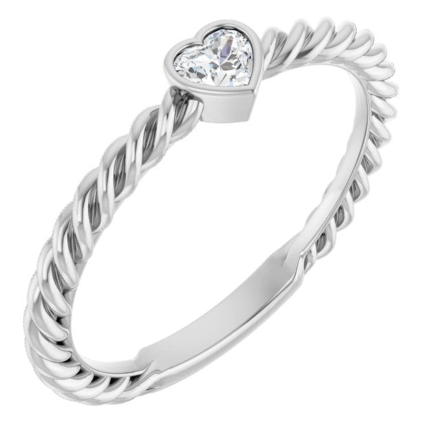 Natural Diamond | Heart | 3.5 x 3.2mm