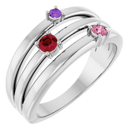 Natural Multi-Gemstone | Round