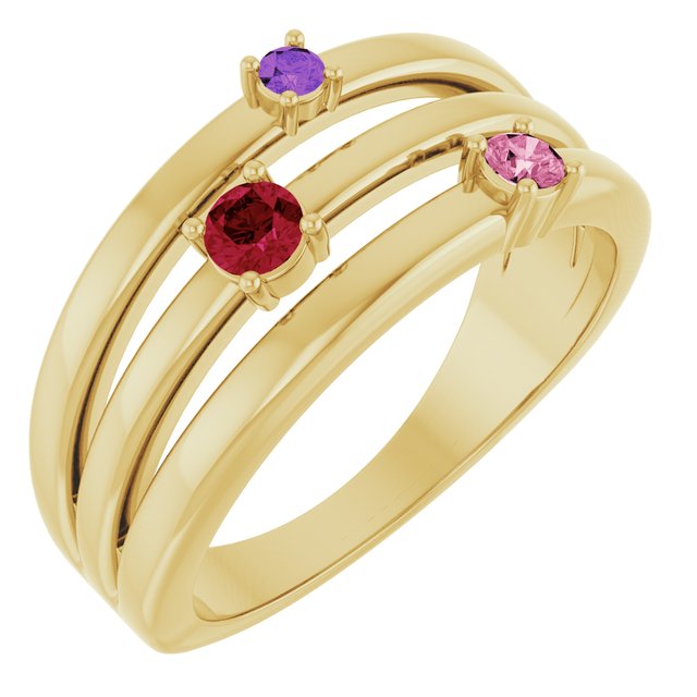 Natural Multi-Gemstone | Round