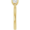 14K Yellow | Cushion
