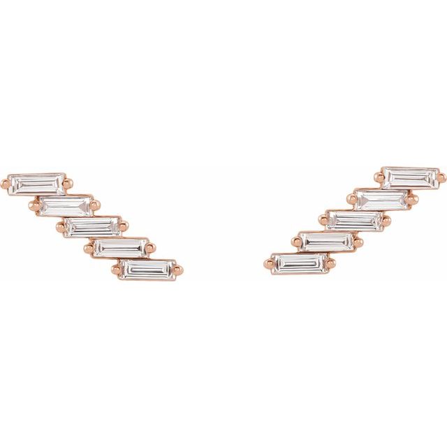 Natural Diamond | Straight baguette | 3 x 1mm
