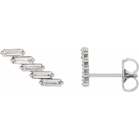 Natural Diamond | Straight baguette | 3 x 1mm