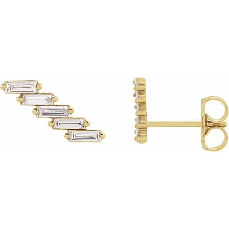 Natural Diamond | Straight baguette | 3 x 1mm