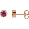 Natural Pink Tourmaline | Round | 4mm
