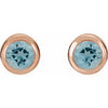 Natural Aquamarine | Round | 4mm