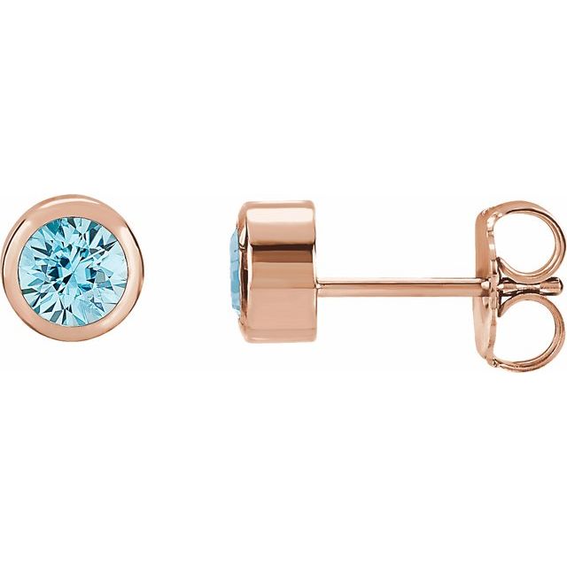 Natural Aquamarine | Round | 4mm