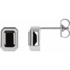 Natural Black Onyx | Emerald | 5 x 3mm