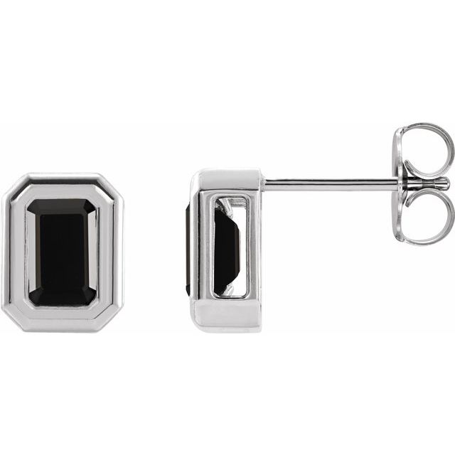 Natural Black Onyx | Emerald | 5 x 3mm