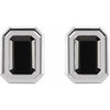 Natural Black Onyx | Emerald | 5 x 3mm