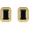 Natural Black Onyx | Emerald | 5 x 3mm