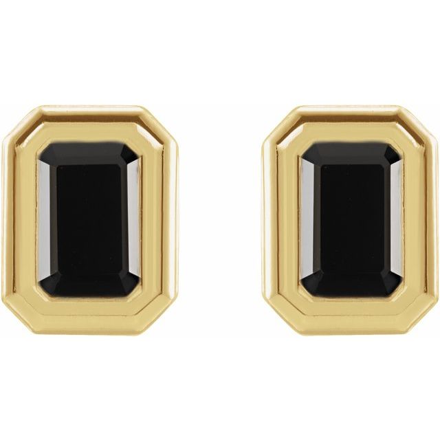 Natural Black Onyx | Emerald | 5 x 3mm