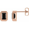 Natural Black Onyx | Emerald | 5 x 3mm