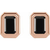 Natural Black Onyx | Emerald | 5 x 3mm
