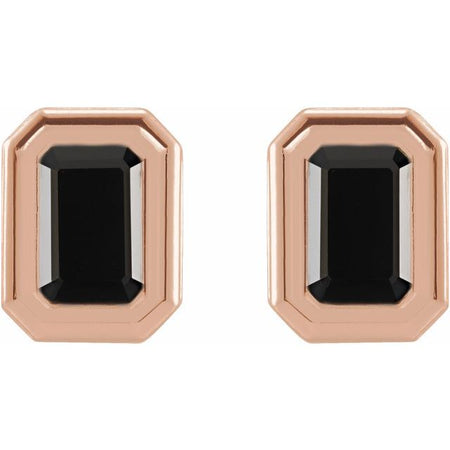 Natural Black Onyx | Emerald | 5 x 3mm
