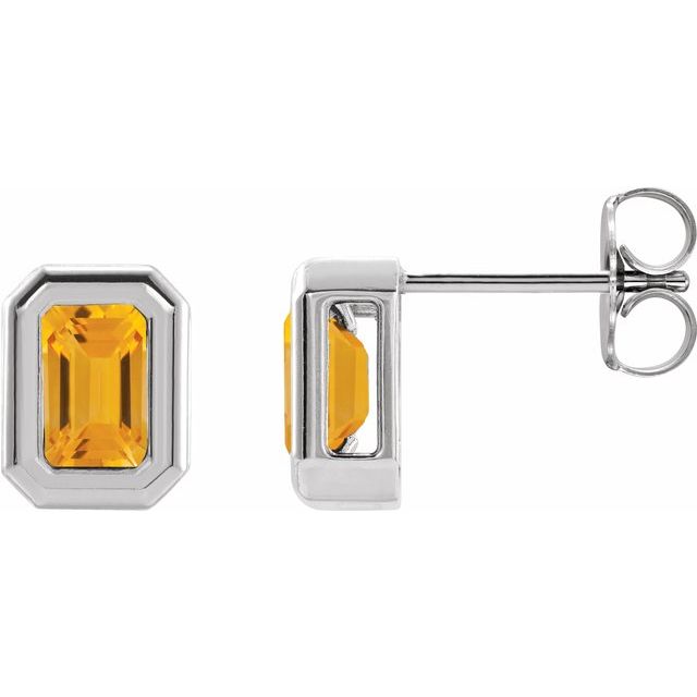 Natural Citrine | Emerald | 5 x 3mm