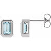 Natural Sky Blue Topaz | Emerald | 5 x 3mm