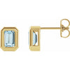 Natural Sky Blue Topaz | Emerald | 5 x 3mm