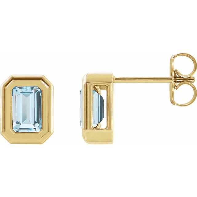 Natural Sky Blue Topaz | Emerald | 5 x 3mm