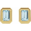 Natural Sky Blue Topaz | Emerald | 5 x 3mm