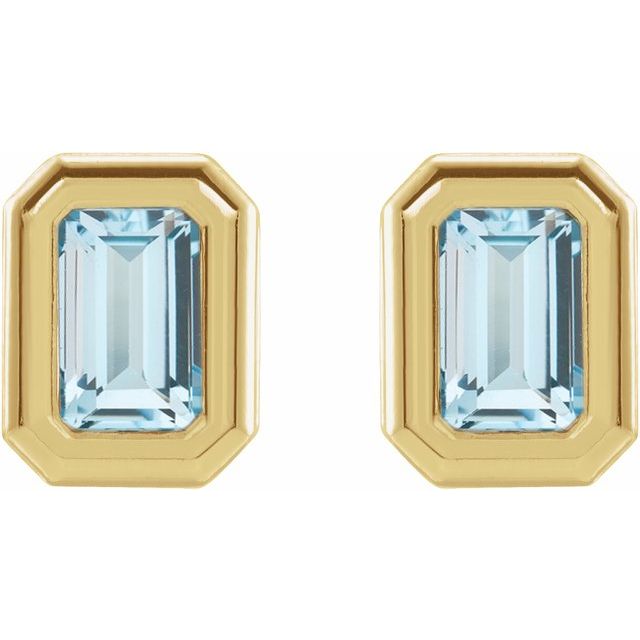 Natural Sky Blue Topaz | Emerald | 5 x 3mm