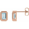 Natural Sky Blue Topaz | Emerald | 5 x 3mm
