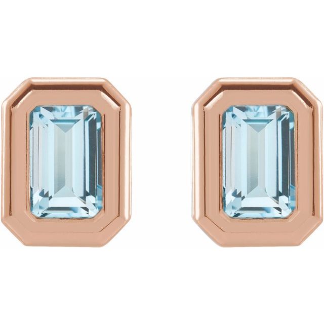 Natural Sky Blue Topaz | Emerald | 5 x 3mm