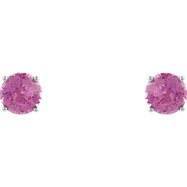 Natural Pink Sapphire | Round | 5mm