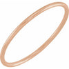 52299 / Ring / 14K Rose / 3 / Polished / Stackable Ring