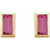 Natural Pink Tourmaline | Straight baguette | 4 x 2mm