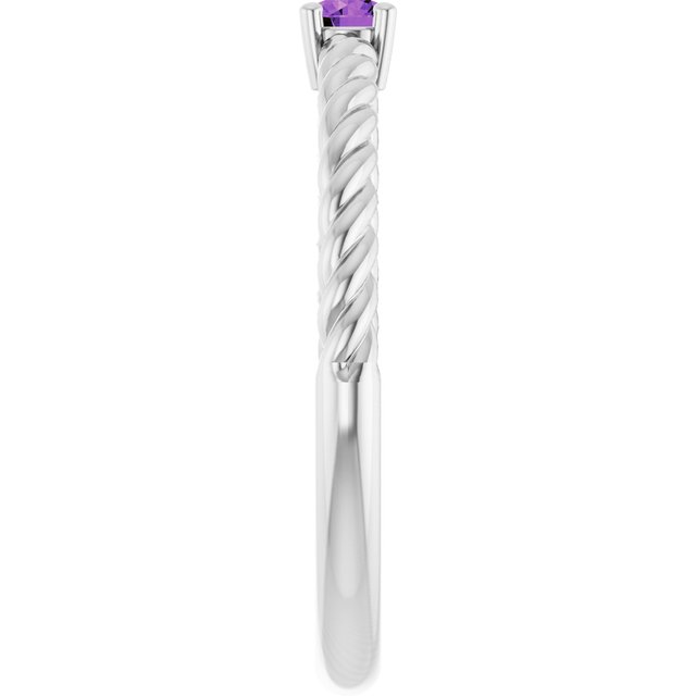 Natural Amethyst | Round | 3mm | Natural Amethyst | Round | 4mm