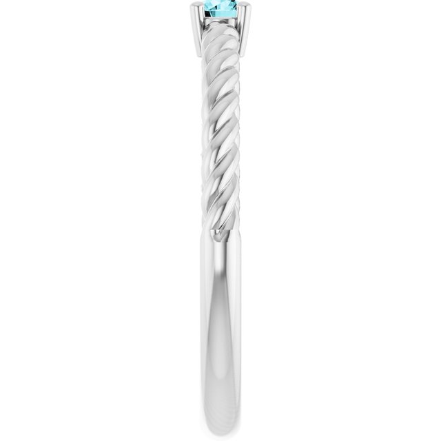 Natural Blue Zircon | Round | 3mm | Natural Blue Zircon | Round | 4mm