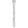 Natural Blue Zircon | Round | 3mm | Natural Blue Zircon | Round | 4mm