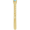 Natural Aquamarine | Round | 3mm | Natural Aquamarine | Round | 4mm