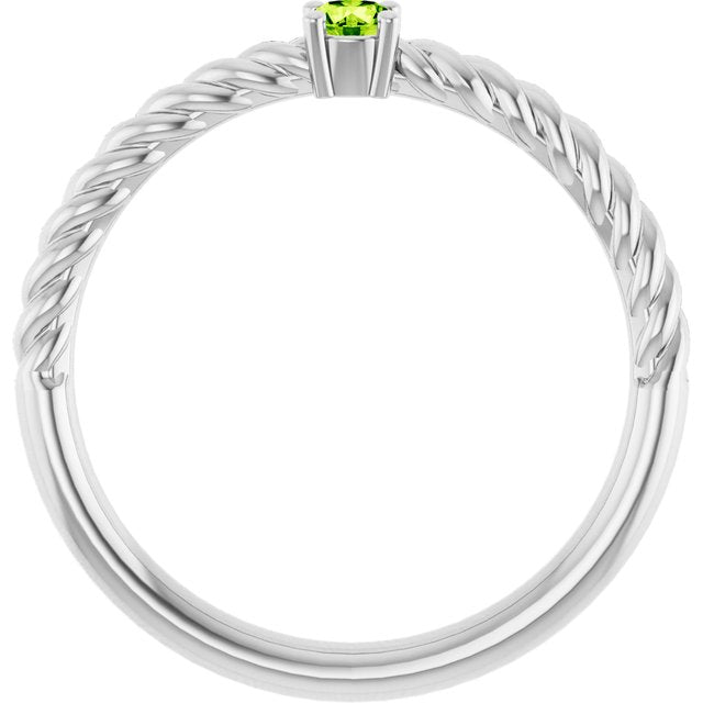 Natural Peridot | Round | 3mm