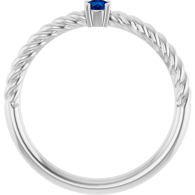 Lab-Grown Blue Sapphire | Round | 3mm | Natural Blue Sapphire | Round | 3mm
