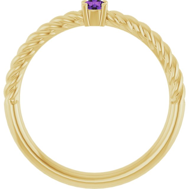 Natural Amethyst | Round | 3mm