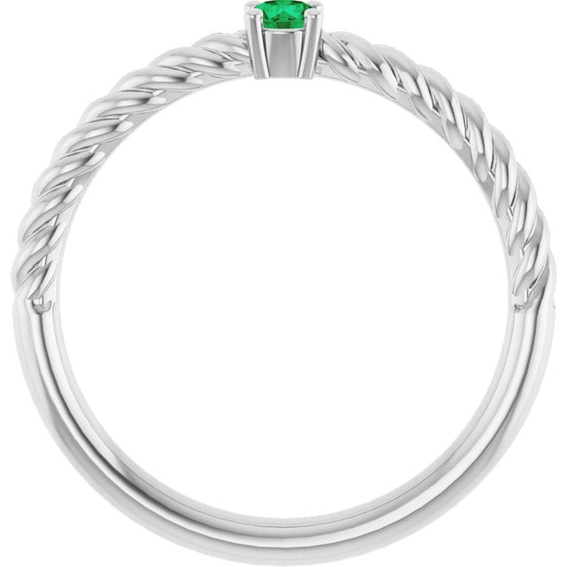 Natural Emerald | Round | 3mm | Lab-Grown Emerald | Round | 3mm