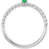 Natural Emerald | Round | 3mm | Lab-Grown Emerald | Round | 3mm