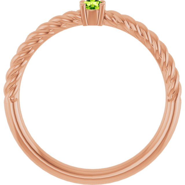 Natural Peridot | Round | 3mm