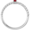 Natural Ruby | Round | 3mm | Lab-Grown Ruby | Round | 3mm