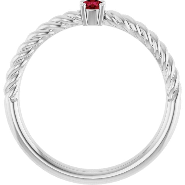 Natural Ruby | Round | 3mm | Lab-Grown Ruby | Round | 3mm