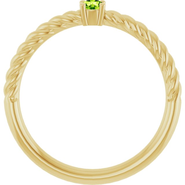 Natural Peridot | Round | 3mm