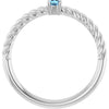 Natural Aquamarine | Round | 3mm