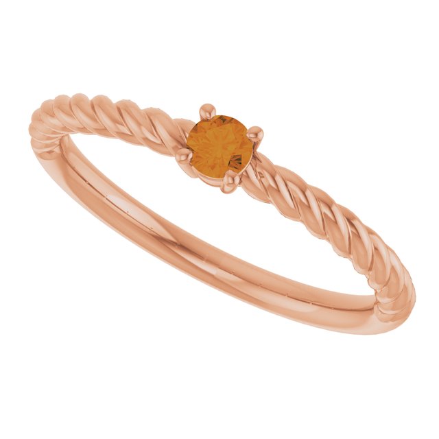 Natural Citrine | Round | 3mm