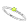 Natural Peridot | Round | 3mm