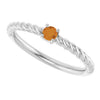 Natural Citrine | Round | 3mm