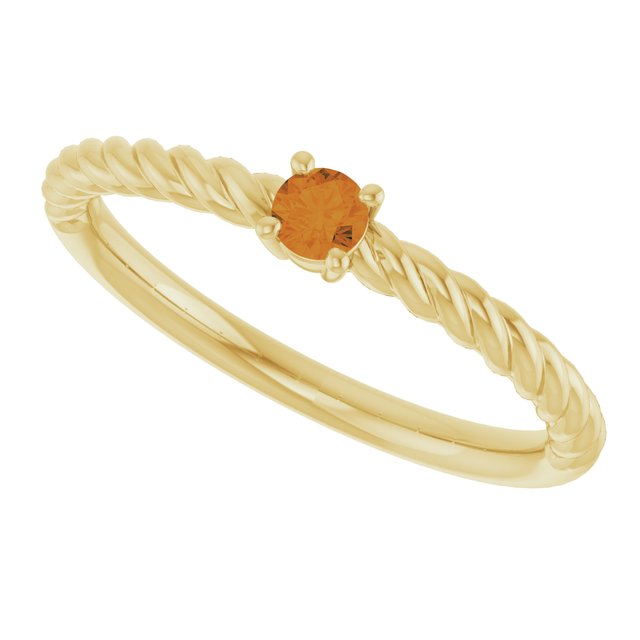 Natural Citrine | Round | 3mm